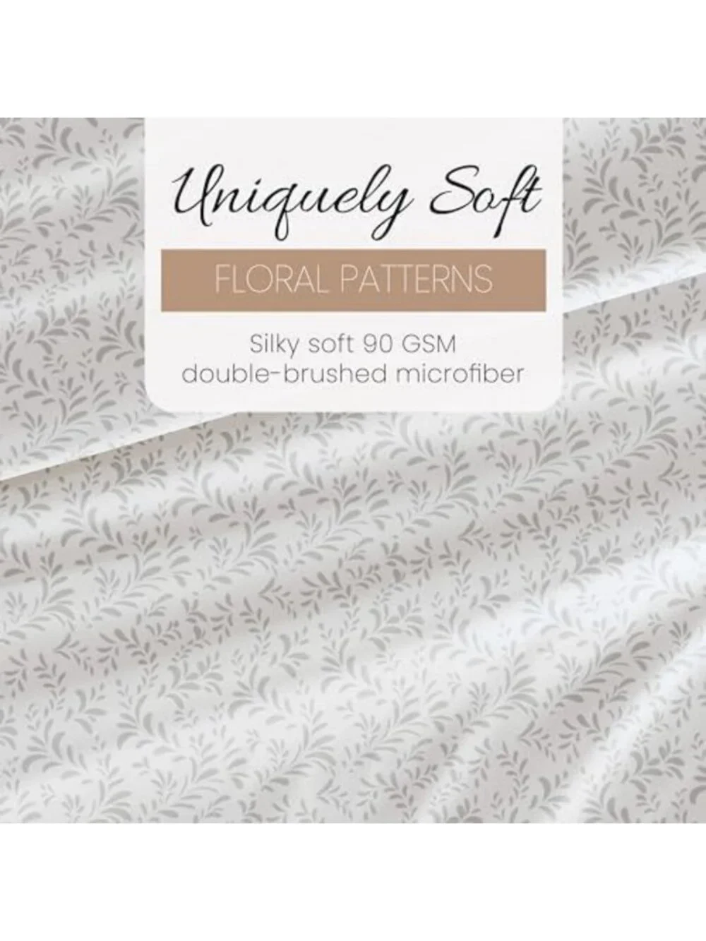 Ultra Soft Microfiber Full Sheet Set - 4 Piece, Deep Pocket, Wrinkle-Free